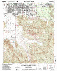 Hemet 1996 topographic map preview