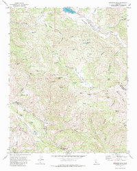 Hepsedam Peak 1969 topographic map thumbnail