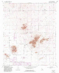 Hi Vista 1957 topographic map thumbnail