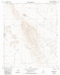 Hidalgo Mtn topographic map thumbnail
