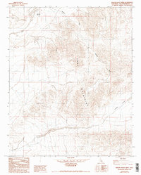 Hidden Valley West 1982 topographic map preview