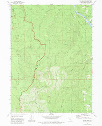 Holter Ridge 1983 topographic map thumbnail