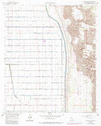 Holtville NE 1957 topographic map thumbnail