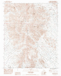Horn Spring 1983 topographic map thumbnail