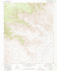 Horse Canyon 1972 topographic map thumbnail