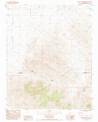 Horse Thief Springs 1984 topographic map thumbnail