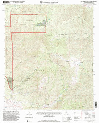 Hot Springs Mountain 1997 topographic map thumbnail
