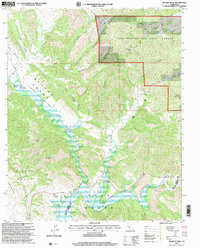 Huasna Peak 1995 topographic map thumbnail