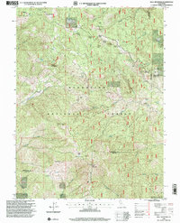 Hull Mountain 1996 topographic map thumbnail