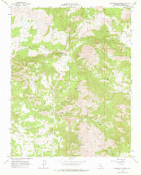 Humphreys Station 1965 topographic map thumbnail