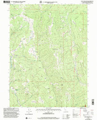 Hupa Mountain 1997 topographic map thumbnail
