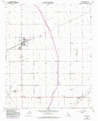 Huron 1956 topographic map thumbnail