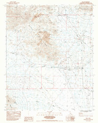 Inca 1983 topographic map thumbnail