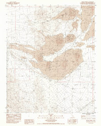 Indian Spring 1983 topographic map preview