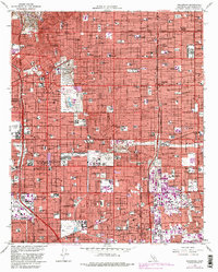 Inglewood 1964 topographic map thumbnail