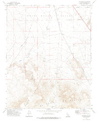 Inyokern SE 1972 topographic map thumbnail
