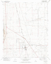 Inyokern 1972 topographic map thumbnail