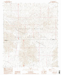 Iris Pass 1987 topographic map thumbnail