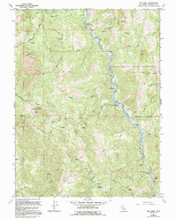 Iron Peak 1967 topographic map preview
