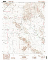 Iron Ridge 1982 topographic map thumbnail