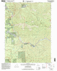Ironside Mtn topographic map thumbnail