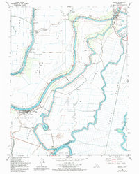 Isleton 1978 topographic map thumbnail