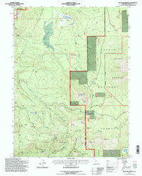 Jacks Backbone 1995 topographic map preview