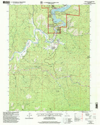 Lewiston 1998 topographic map thumbnail