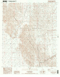 Lion Head Mtn 1986 topographic map thumbnail