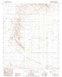 Little Mule Mts topographic map thumbnail