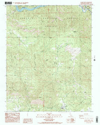 Luckett Mtn topographic map thumbnail