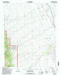 Manzanar 1994 topographic map thumbnail