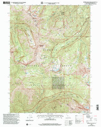Marble Mountain 2001 topographic map preview