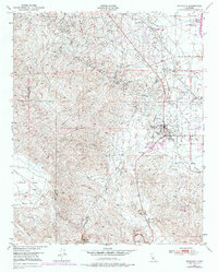 Maricopa 1950 topographic map thumbnail