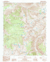 Marion Peak 1988 topographic map thumbnail