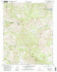 Mariposa Peak 1969 topographic map thumbnail