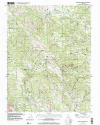 Mark West Springs 1998 topographic map thumbnail