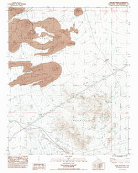Marl Mountains 1983 topographic map thumbnail