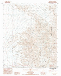 Martins Well 1985 topographic map thumbnail