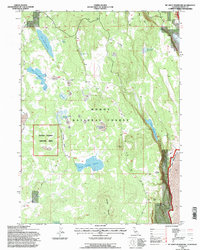 Mc Ginty Reservoir topographic map thumbnail