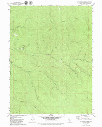 Mc Whinney Creek topographic map thumbnail