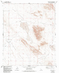 Melville Lake 1972 topographic map thumbnail