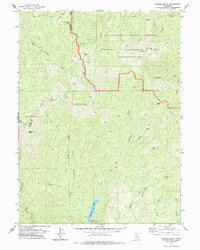 Shasta Bally 1978 topographic map thumbnail