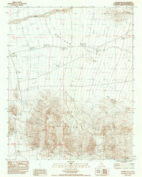 Silurian Hills 1983 topographic map thumbnail