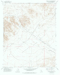 Spangler Hills East 1973 topographic map thumbnail