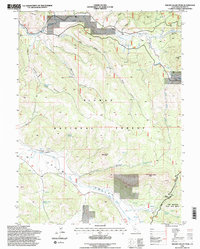 Squaw Valley Peak topographic map thumbnail