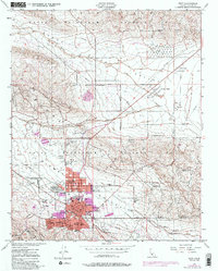 Taft 1950 topographic map thumbnail