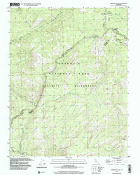 Tamarack Flat 1997 topographic map thumbnail