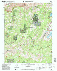 Tamarack 2001 topographic map thumbnail