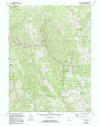Tan Oak Park 1969 topographic map thumbnail